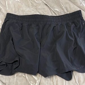 Lululemon 5’ Black Tracker Shorts
